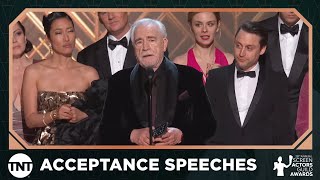 Succession Award Acceptance Speech  28th Annual SAG Awards  TNT [upl. by Sikes]