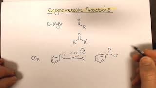 Chemistry 2  Organometallic reactions [upl. by Eniaj]