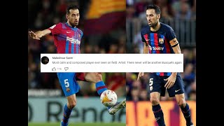 Sergio Busquets ● Absolute Genius ● Amazing Skill show HD [upl. by Ellenej]