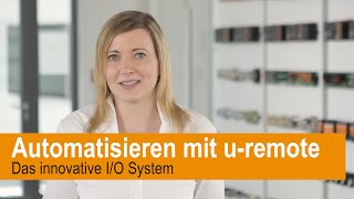 Automatisierung mit dem flexiblen und innovativen IO System uremote [upl. by Yellehs]