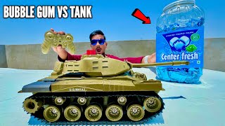 RC Fighter Military Tank Vs Bubblegum Track  Chatpat toy TV [upl. by Eanore]