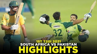 Full Highlights  South Africa vs Pakistan  1st T20I 2021  CSA  MJ2A [upl. by Aw]