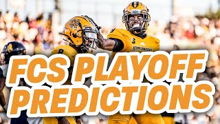 2021 FCS Football Playoff Bracket Predictions  FCS Football Podcast [upl. by Denoting]