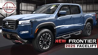 New 2025 Nissan Frontier  FIRST LOOK at PickUp Truck Exterior Facelift amp Interior Refresh [upl. by Eirac]