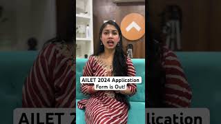 AILET 2024 Application Form is Out  AILET 2024 Latest Update  New Notification Out [upl. by Etteuqal]