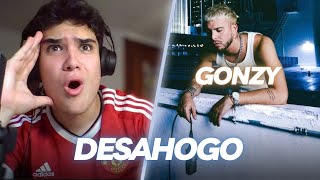 REACCIÓN a DESAHOGO ÁLBUM GONZY NUEVA ESTRELLA DEL GÉNERO [upl. by Aztiray452]