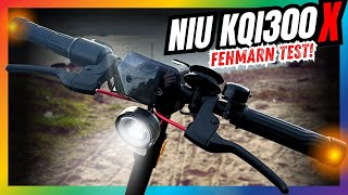 NIU KQi300X 🌪️ FehmarnTest – Wie meistert er den Sturm 🛴 Niu Escooter Ninebot Segway Xiaomi [upl. by Eelirem]