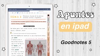 ✍🏼 GoodNotes 5 Tutorial Cómo tomar apuntes en el iPad con GoodNotes  HardPeach [upl. by Lunsford849]