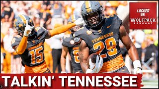 Colossal Week 2 Matchup for NC State Football  the Tennessee Volunteers  NC State Podcast [upl. by Snilloc]