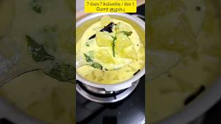 👌day1 மோர்குழம்பு😋7days 7kulambumor kulambu yt trendingshorts tamil lunch ennarusikkalam food [upl. by Ulla]