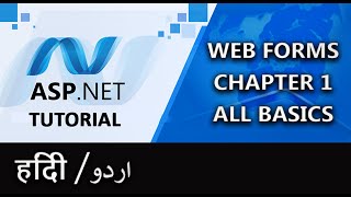 Introduction amp The Basics  ASPNET Web Forms Tutorial For Beginners [upl. by Trini]