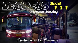 Telah Hadir Seat 111 BUS PARIAMAN BANDUNG ❗️ BUS ARKANA [upl. by Aikit]