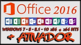 Microsoft Office 2016 Professional Plus Preview  3264 bit   Ativador   PC  Torrent [upl. by Atiuqnahs]