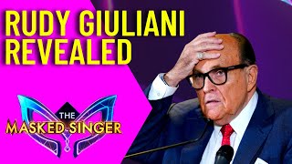 Rudy Giuliani REVEALED On The Masked Singer Season 7 [upl. by Araj437]