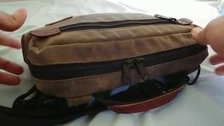 NutSac ManBag Dammit MBD after a few months review [upl. by Aihseken]