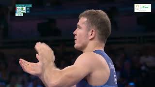 Olympics Greco Roman Men Wrestling 77kg  REP2 Highlights [upl. by Foy]