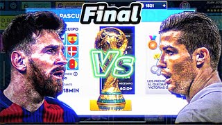 ✅ Juego el Mundial en DLS ✅ GRAN FINAL Messi vs Cristiano 😱💯 [upl. by Serene]