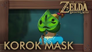 Zelda Breath of the Wild  Korok Mask Location [upl. by Spencer]