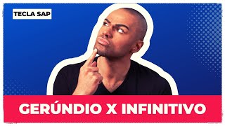 🤔 Gerúndio ou infinitivo quando usar um ou outro 🆒 [upl. by Lynna]