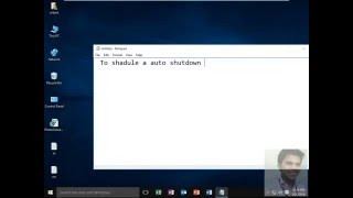 Shadule Auto Shut down Task in Windows 10 [upl. by Yrolam]