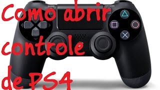 Como Abrir controle de Playstation 4 abrindo controle de ps4 [upl. by Nyladnohr]