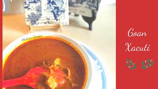 Goan Chicken Xacuti RecipeXacuti masala recipe [upl. by Maryjane]