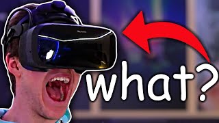 I Tried the BEST VR Headset in the World [upl. by Ciel]