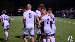 Mens Soccer Highlights vs LIU [upl. by Ydner]