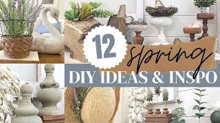 12 SPRING THRIFT FLIPS • DIY Inspiration and Ideas • spring decor on a budget • unique ideas [upl. by Eyks383]