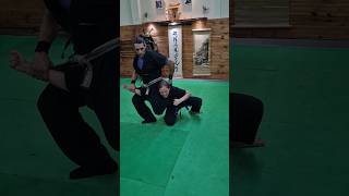 Taijutsu de Gyokko escoladeninjas ninjutsu ninja faixapreta budotaijutsu bujinkan [upl. by Mochun]