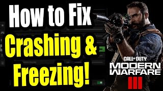 How to Fix Crashing amp Freezing Glitch in COD MW3 on PS5 Easy Guide [upl. by Anivlis45]