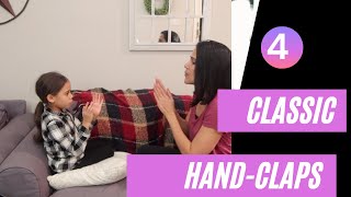 4 Classic Hand clapping Games [upl. by Bruyn]