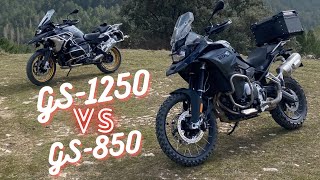 2022 BMW R 1250 GS or R 1250 GSA WHICH one should YOU get Comparison GS vs R1250GSA Rallye [upl. by Atla]