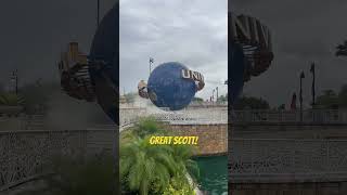 Universal Studios Globe at 88mph Great Scott backtothefuture  nasa [upl. by Cired]