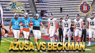 Beckman vs Azusa  Week 5 [upl. by Chace]