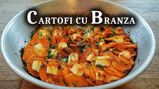 Cartofi Dulci la Cuptor cu Branza Feta  Florin Arvunescu [upl. by Ehtylb977]