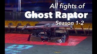 Battlebots All fights of Ghost Raptor [upl. by Lupien480]