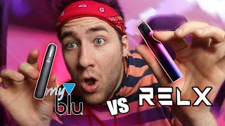 GUERRA DE PODS  MY BLU vs RELX  EL MEJOR KIT DE VAPE PARA EMPEZAR A VAPEAR [upl. by Starr]