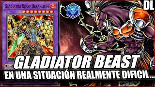 GLADIATOR BEAST EN UNA SITUACIÓN DIFÍCIL EN YuGiOh DuelLinks [upl. by Leslee]