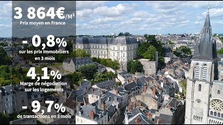 Les prix immobiliers en France en octobre 2018 [upl. by Ydissahc]