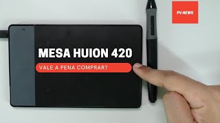 HUION 420  A mesa digitalizadora mais barata do mercado [upl. by Newton145]