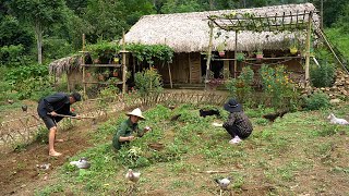 FULL VIDEO100 days Gardening Animal care Harvesting Cooking  Daily farm life OffGrid Cabin [upl. by Madelon]