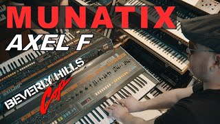 Axel F  Harold Faltermeyer cover by Munatix on two Roland Jupiter 8 s  Beverly Hills Cop [upl. by Gayelord]