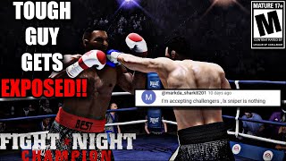 TOP 100 CANADIAN TOUGH GUY TRASH TALKER GETS CONFRONTEDFight Night Champion Top 100 [upl. by Osnofla515]