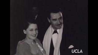 Footage of Hollywood stars of the 1930s silent [upl. by Nivar426]