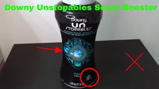 ✅ How To Use Downy Unstopables Scent Booster Review [upl. by Nnylarac786]