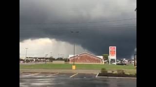 Tornado in Defiance Ohio North Side of Town 8242016 [upl. by Hilbert]