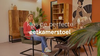 In drie stappen vind jij de perfecte eetkamerstoel🪑🧡  HUUSnl [upl. by Naves]