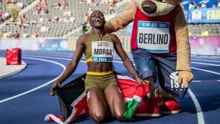 Mary Moraa Breaks 600m World Record at Berlin’s ISTAF 2024 [upl. by Gilud632]