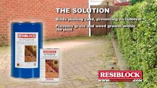 Resiblock Superior Concrete Block Paving Sealer amp Patio Sealing [upl. by Hewitt725]